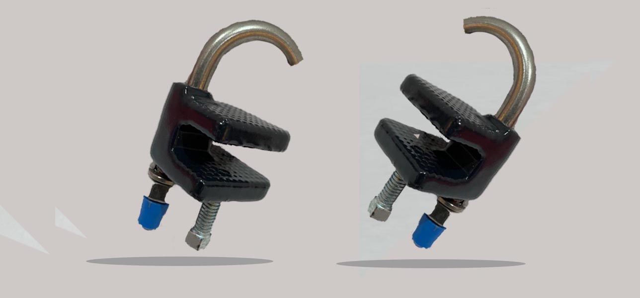 Abrazaderas  LLC y LLCF  marca PVFORMAS con PVC