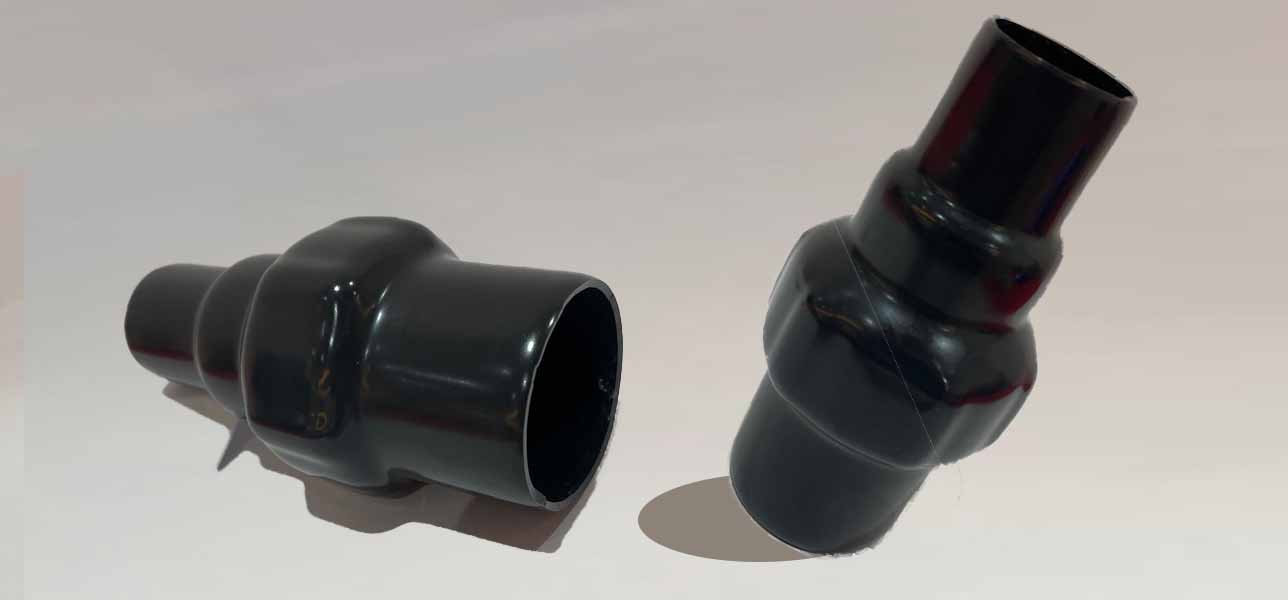 venta de reducciones tipo cammpana PVFORMAS para áreas peligrosas recubrimiento externo de PVC 40 milesimas y recubrimiento interior de uretano para tuberías y material eléctrico Coatzacoalcos, Veracruz