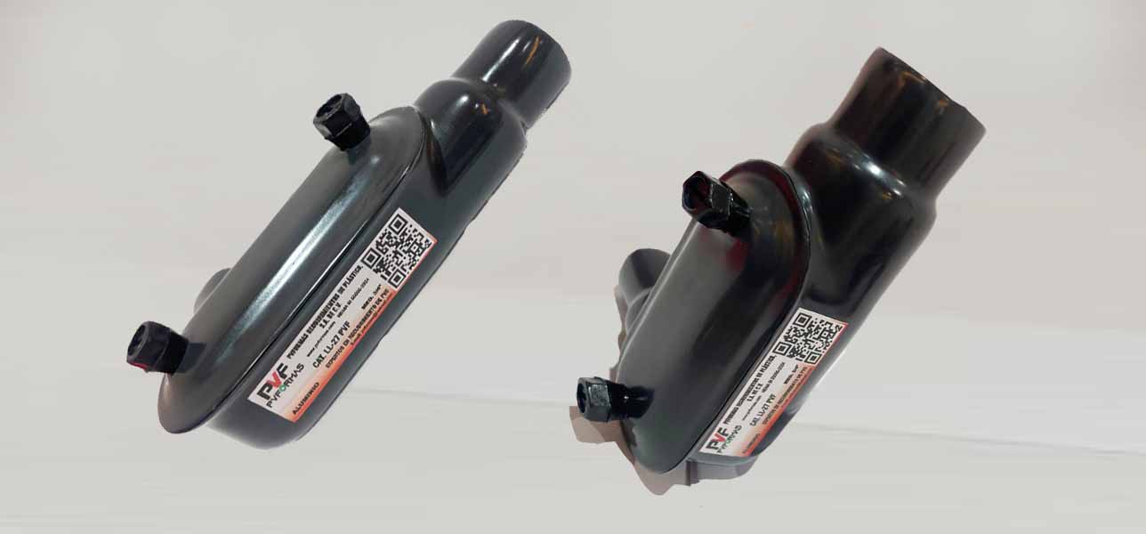 Serie Ovalada Serie 7 FERALOY HUMBBELL KILLARK PVFORMAS con recubrimiento externo de PVC 40 milesimas y recubrimiento interior de uretano material eléctrico en Coatzacoalcos, Veracruz, PVFORMAS