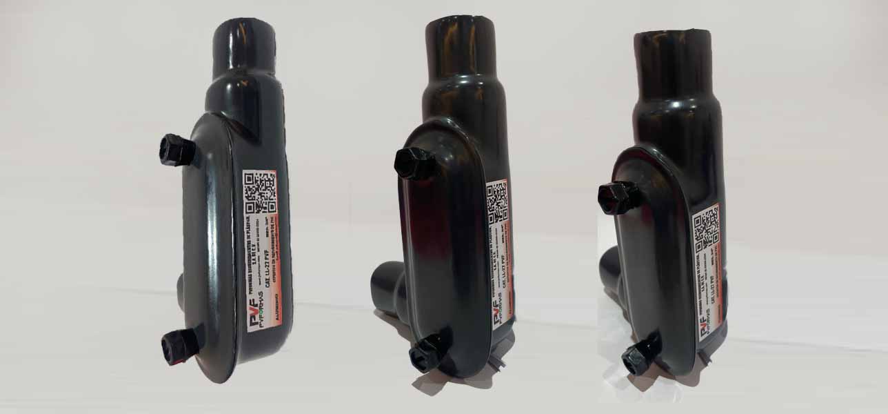 Serie Ovalada Serie 7 FERALOY HUMBBELL KILLARK PVFORMAS para tubería conduit recubrimiento externo de PVC 40 milesimas y recubrimiento interior de uretano 2 milesimas Marca pvformas en Coatzacoalcos, Veracruz